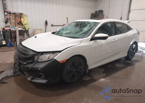 2019 Honda Civic Ex from USA, damaged, VIN SHHFK7H64KU201117